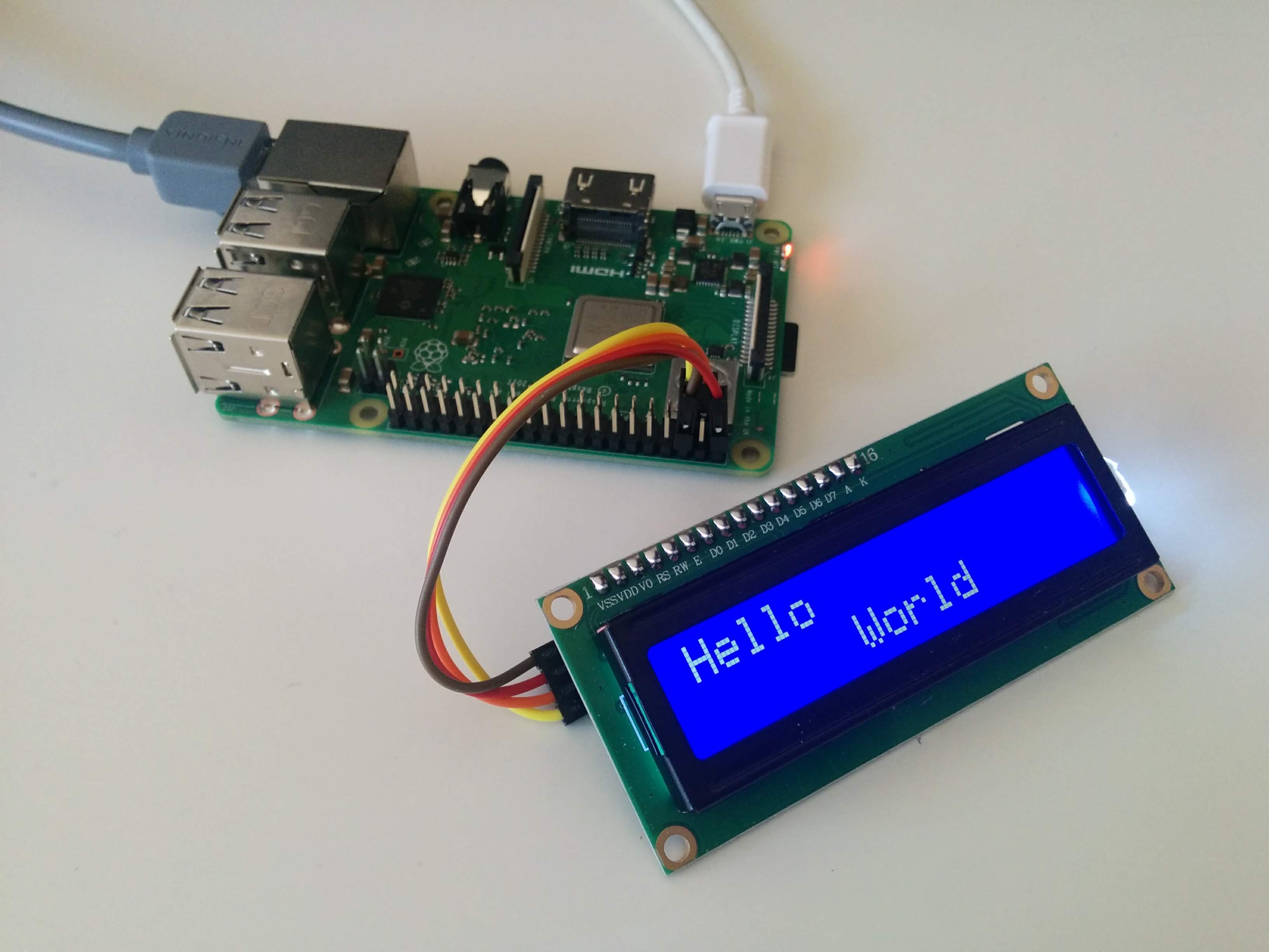 Using I2C LCD on Raspberry Pi