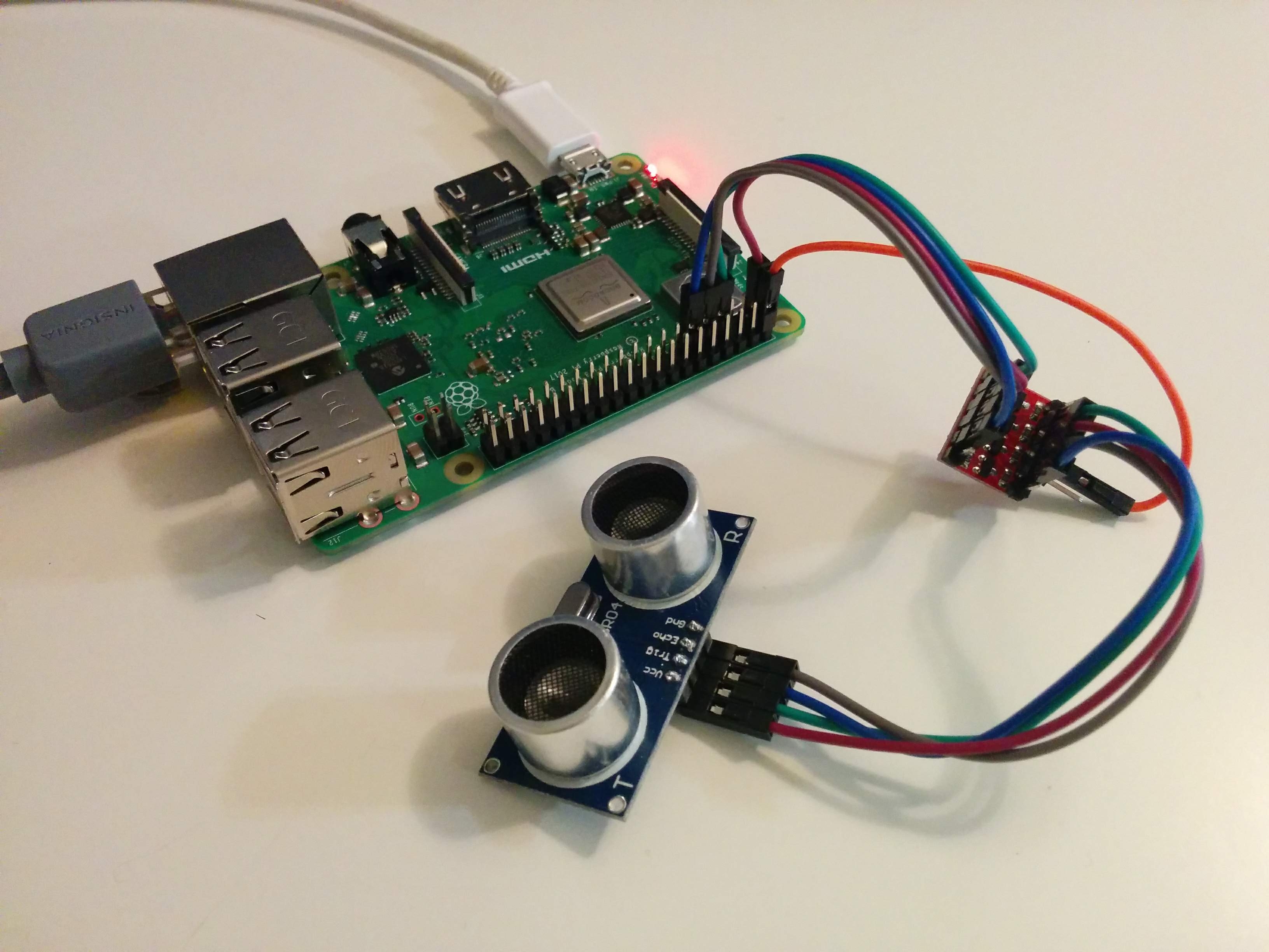 Ultrasonic Sensor on Raspberry Pi