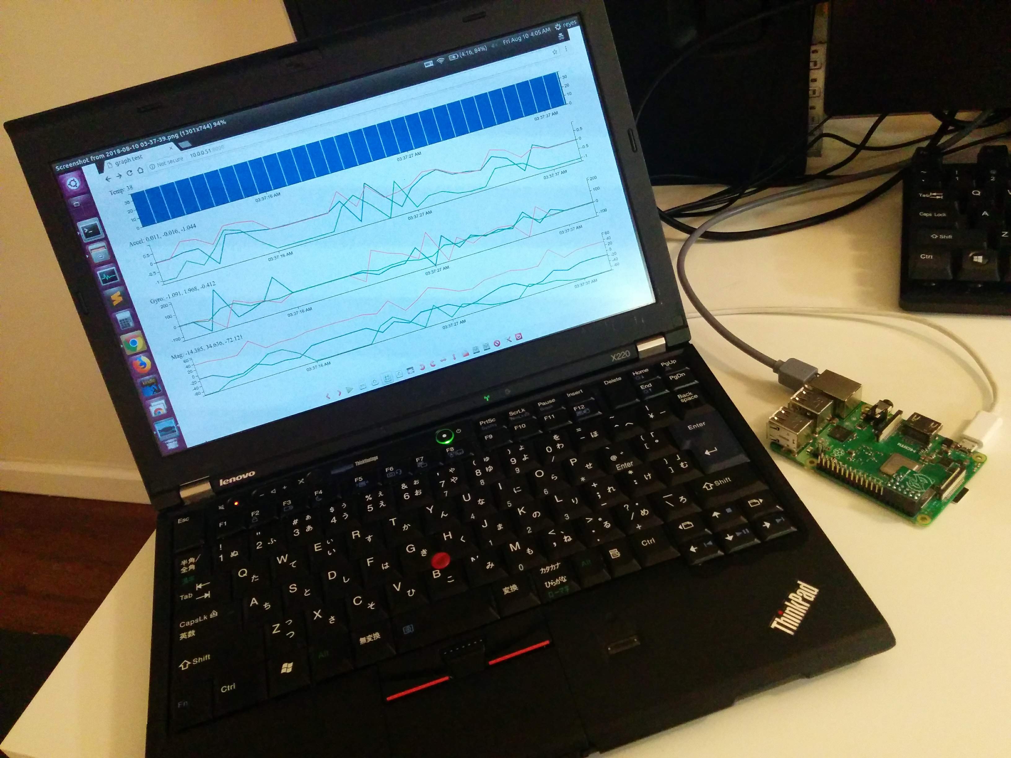 Draw Real Time Chart Using Epoch on Raspberry Pi