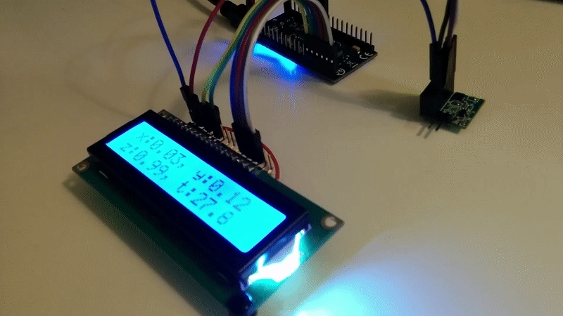 Show MPU9250 Data on LCD Using Mbed NXP LPC1768